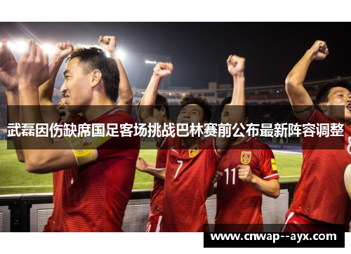 武磊因伤缺席国足客场挑战巴林赛前公布最新阵容调整