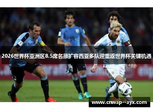 2026世界杯亚洲区8.5席名额扩容西亚多队迎重返世界杯关键机遇 2026世界杯亚洲区8.5席名额扩容西亚多队迎重返世界杯关键机遇